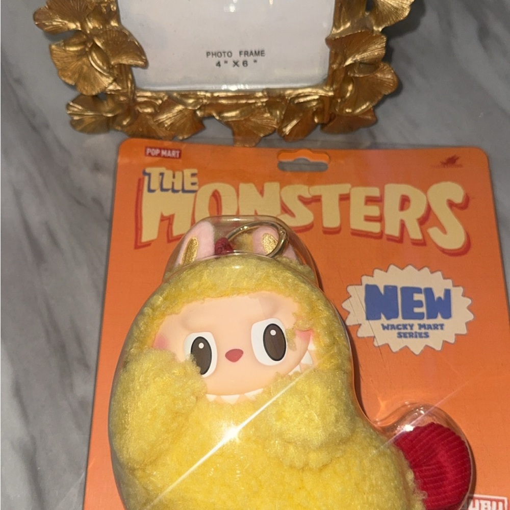 Yellow Monster Plush Toy